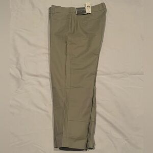 Ann Taylor Women’s Cropped Pants in Grayish Olive